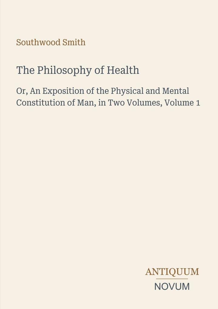 The Philosophy of Health