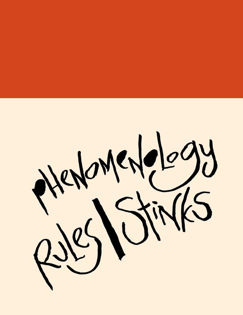 Madding Mission 'Phenomenology Rules/Stinks' Jotter Book