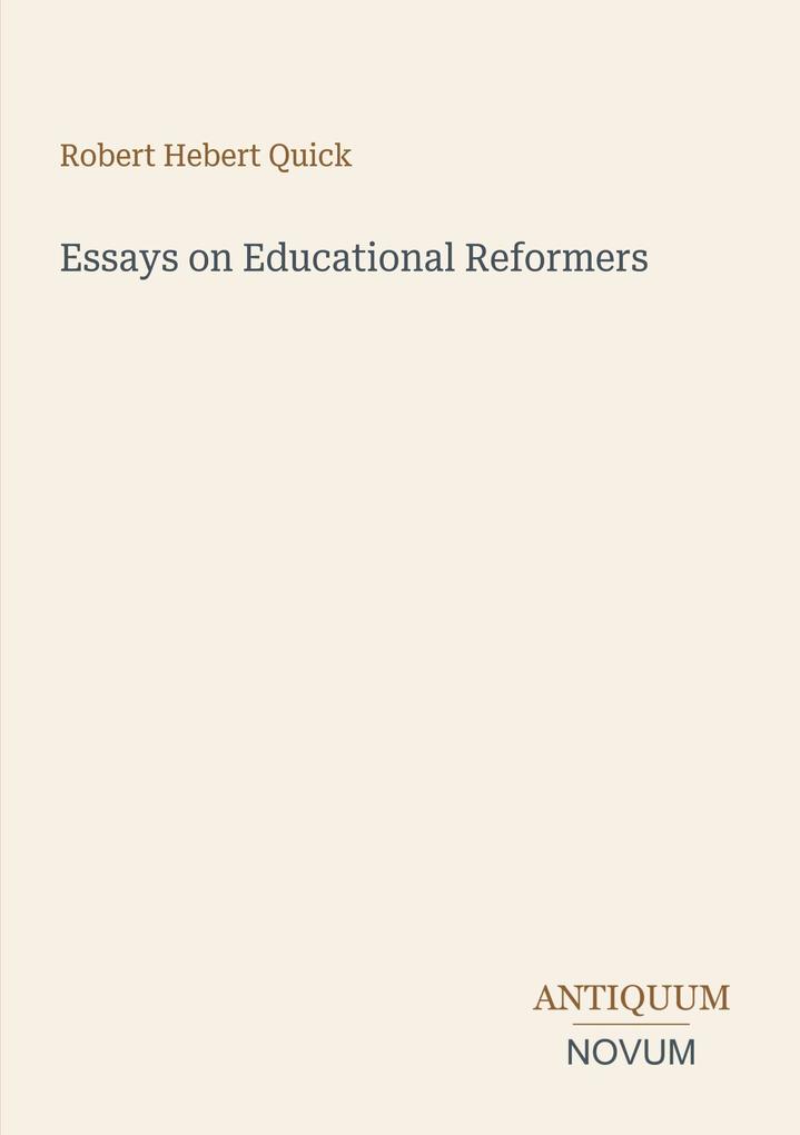 Essays on Educational Reformers