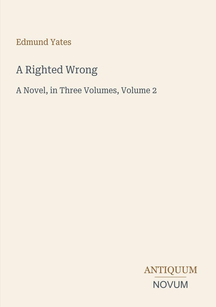 A Righted Wrong