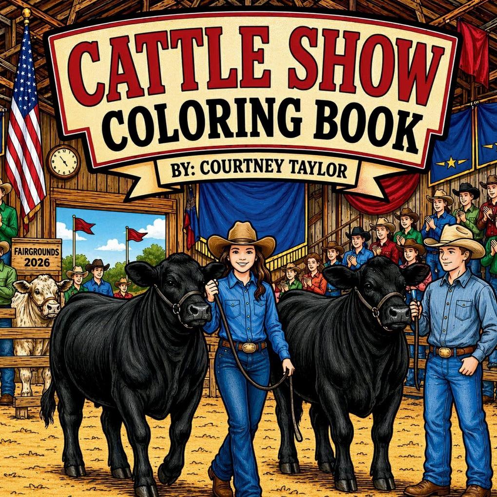 Cattle Show Coloring Book