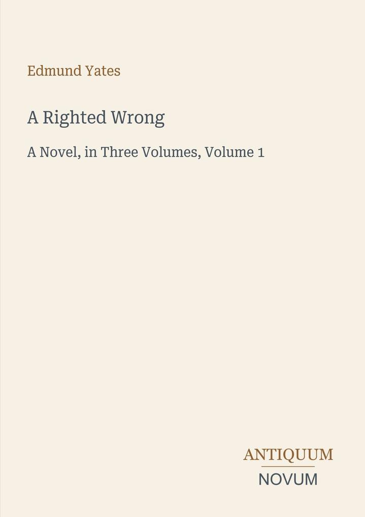 A Righted Wrong