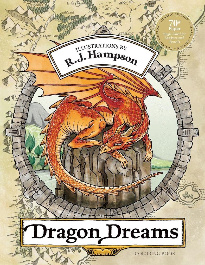 Dragon Dreams Coloring Book