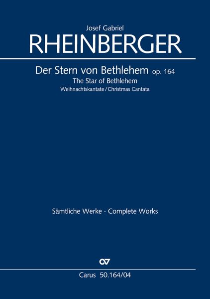 Der Stern von Bethlehem (Klavierauszug)