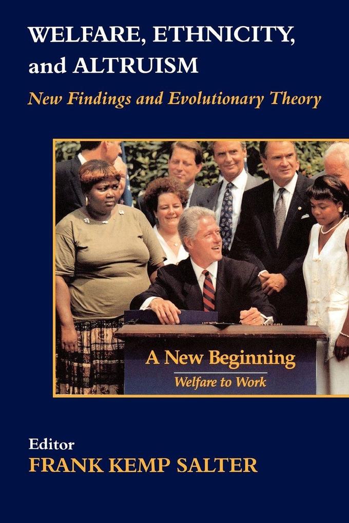 Welfare Ethnicity and Altruism