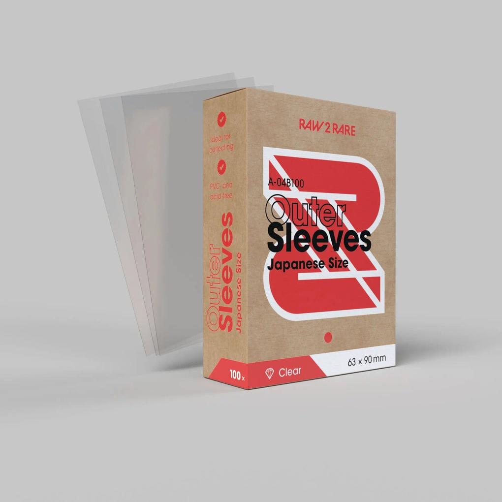 Outer Sleeves Japanese / clear 100x
