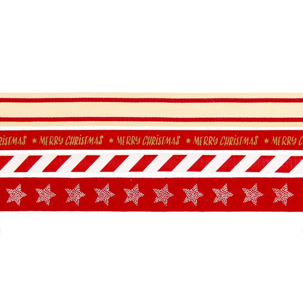Geschenkband-Set Advent Advent Rot