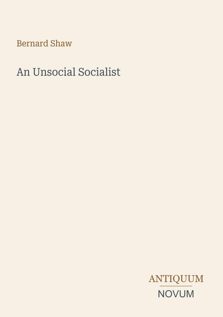 An Unsocial Socialist