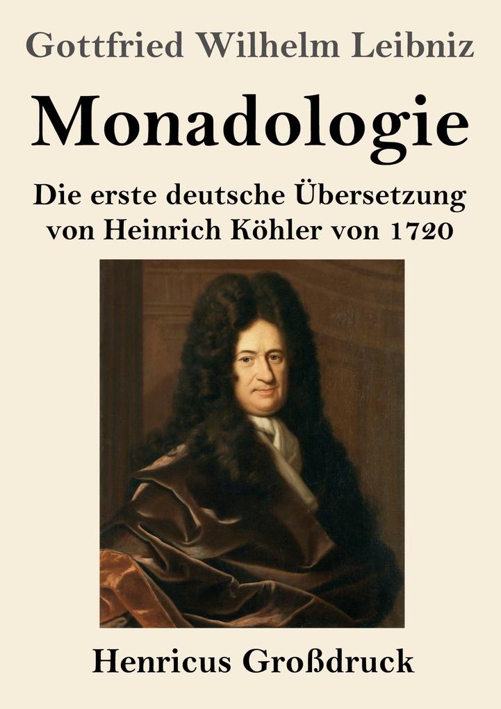 Monadologie (Großdruck)
