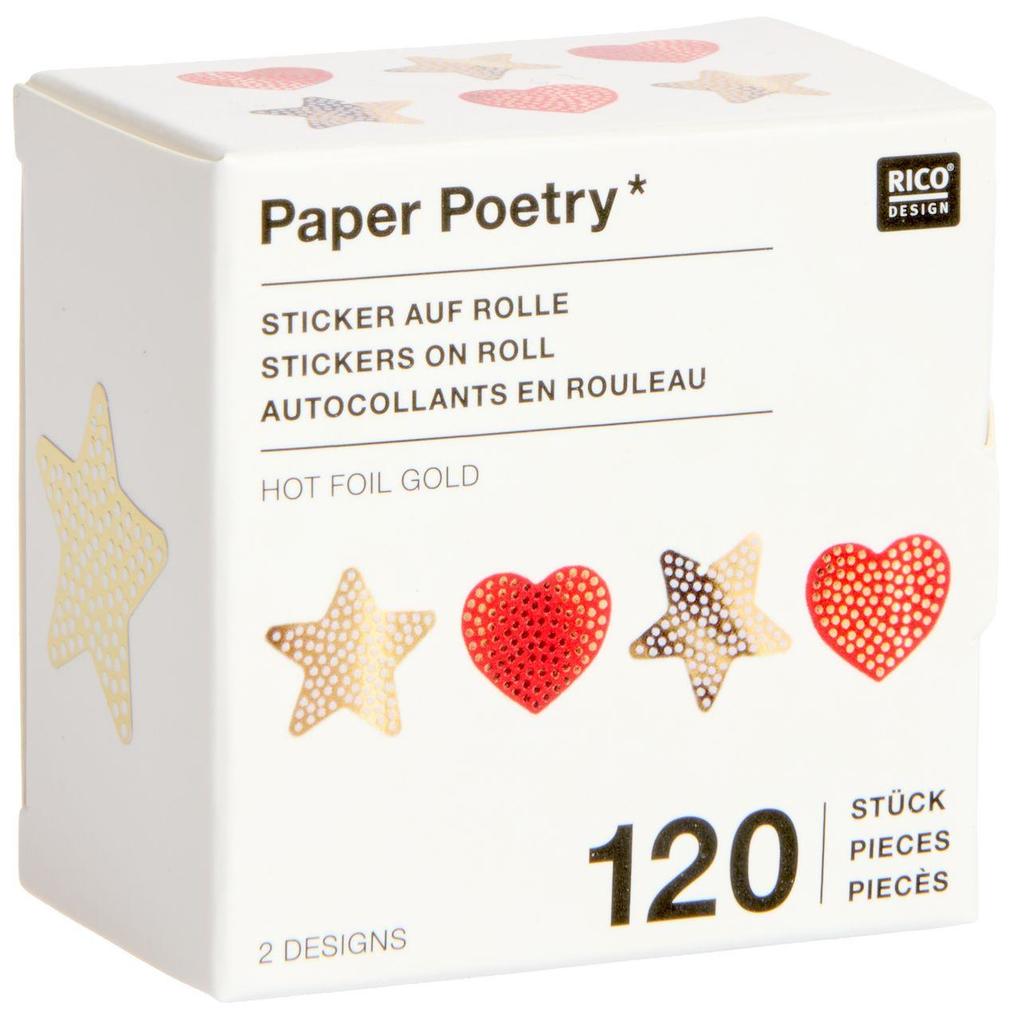 Sticker Herzen / Sterne FSC MIX