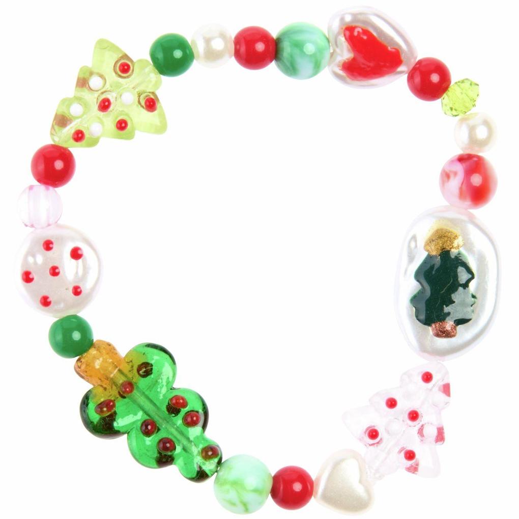 Armband 'Shiny Christmas Trees'