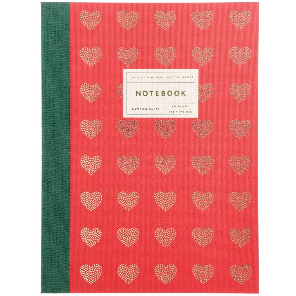 Notizbuch S Herzen Rot