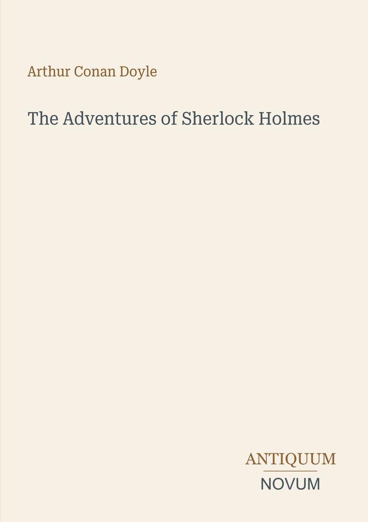 The Adventures of Sherlock Holmes