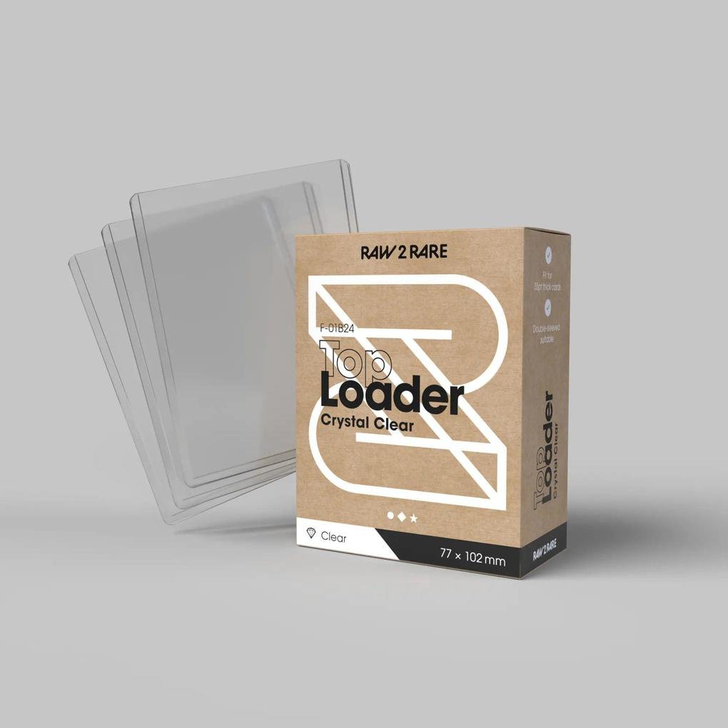 Toploaders / 35pt / clear /24x