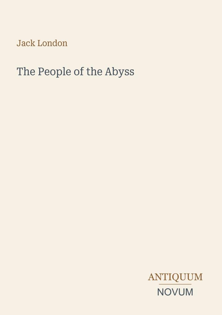 The People of the Abyss