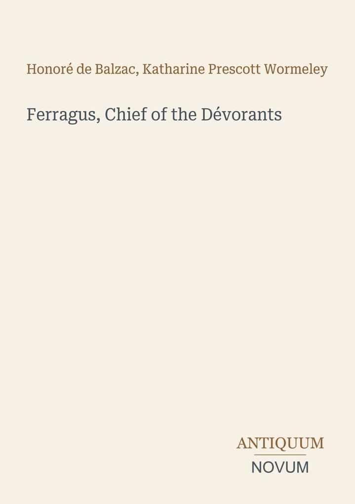 Ferragus Chief of the Dévorants