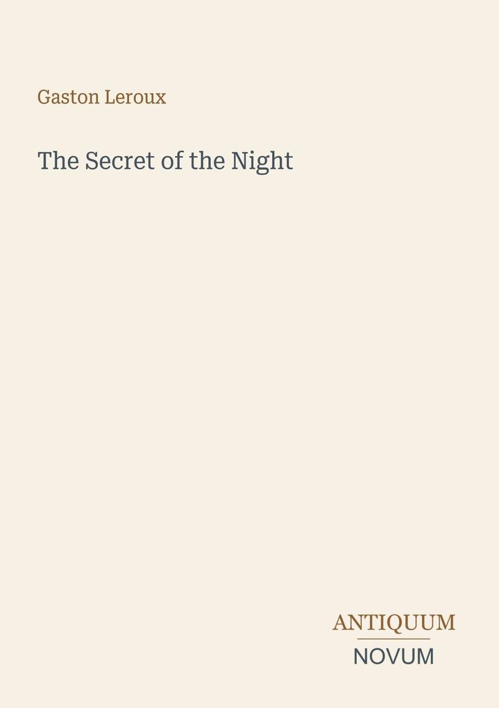 The Secret of the Night