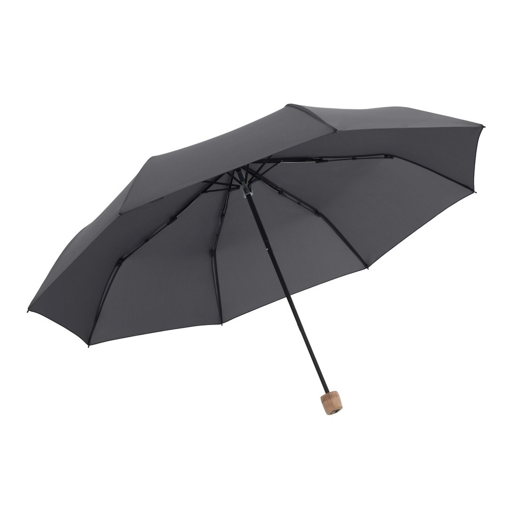 Knirps Taschenschirm Timber manual dark grey