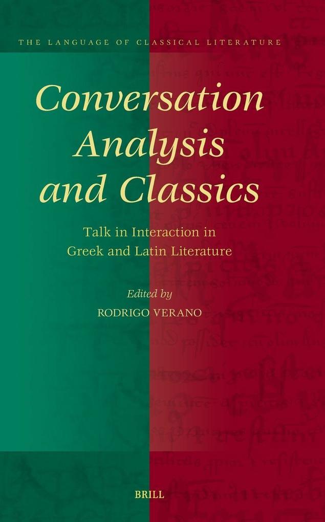 Conversation Analysis and Classics