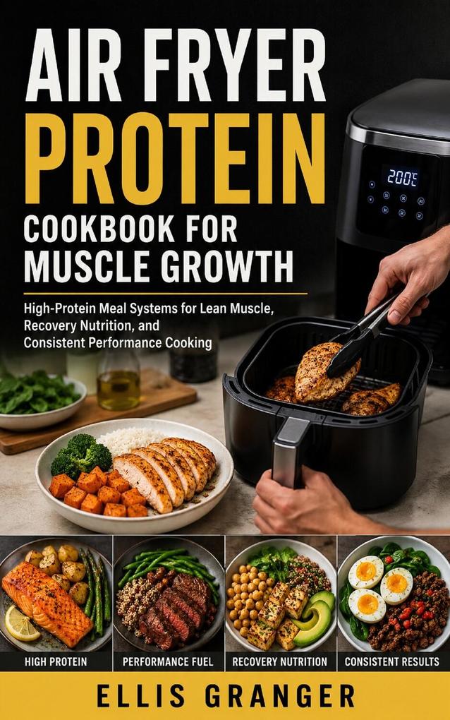 Air Fryer Protein Cookbook for Muscle Growth