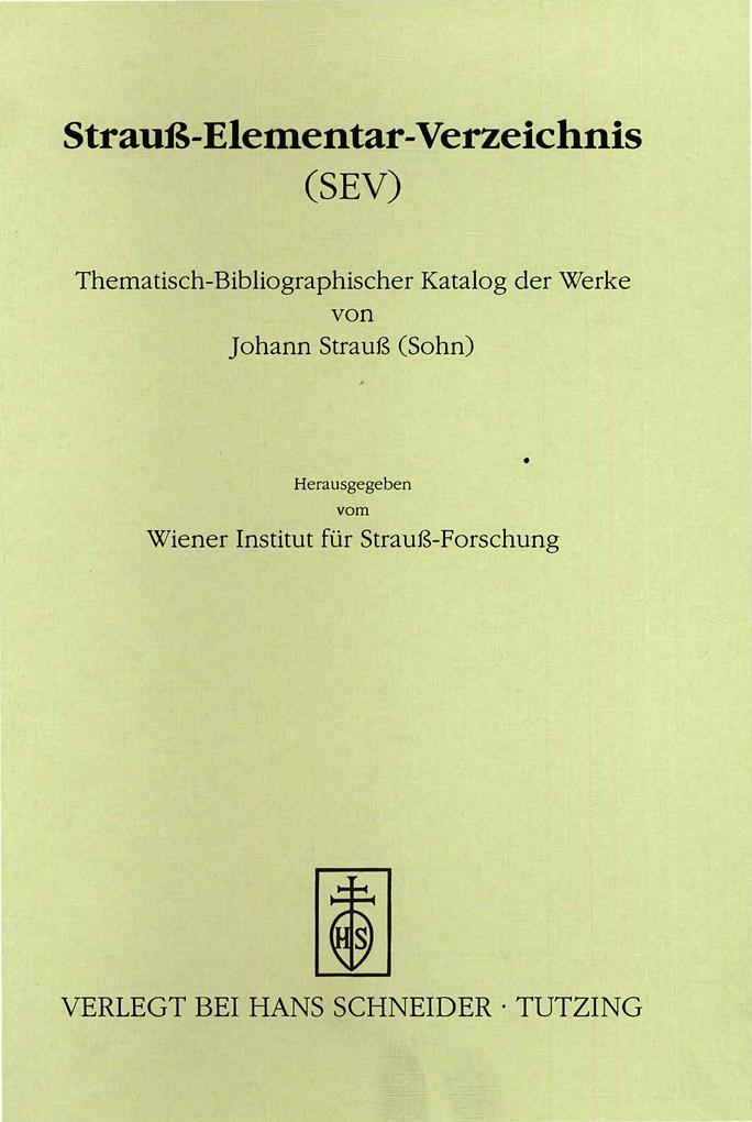 Strauss-Elementar-Verzeichnis 7 (SEV 7)