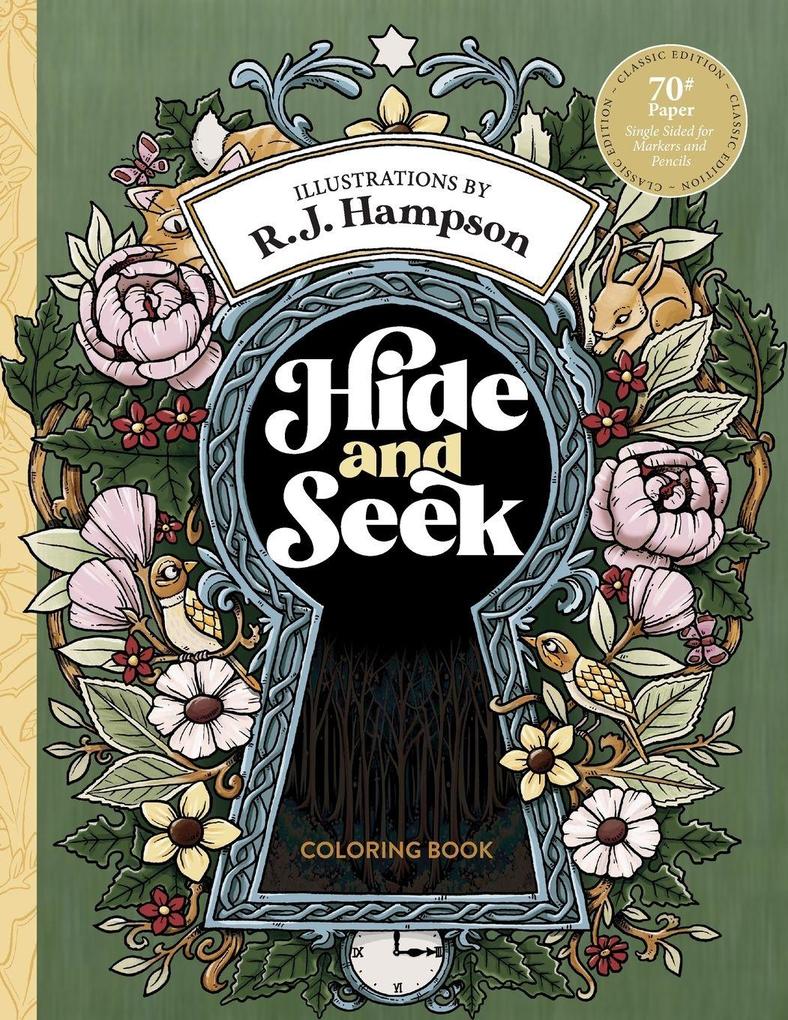 Hide and Seek Coloring Book