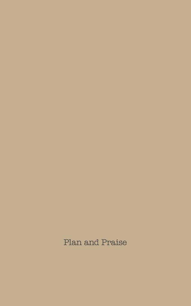 Plan and Praise