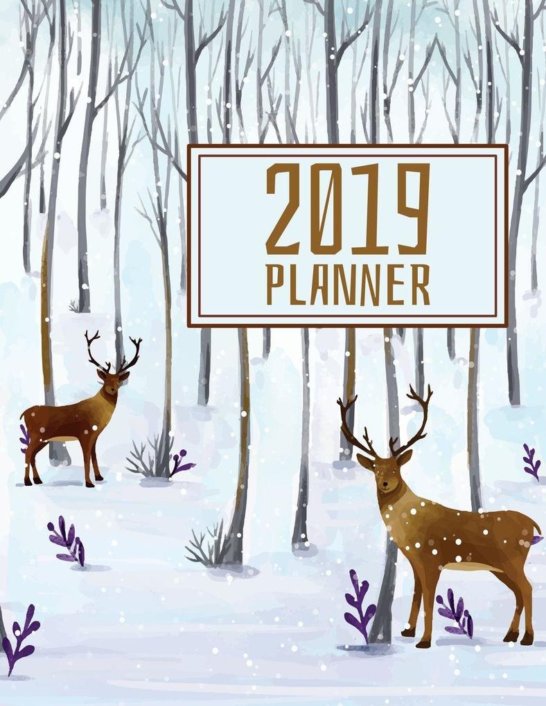 2019 Greeting Deer Planner