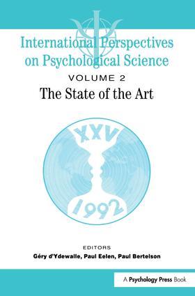 International Perspectives On Psychological Science II