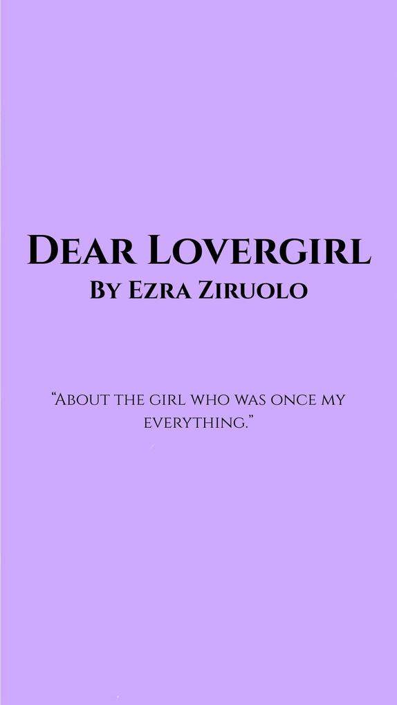 Dear Lovergirl