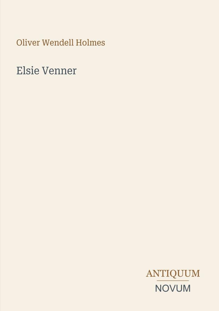 Elsie Venner