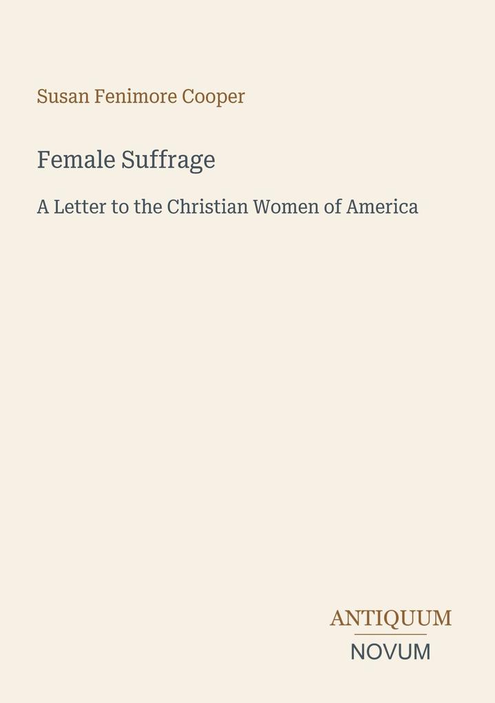 Female Suffrage