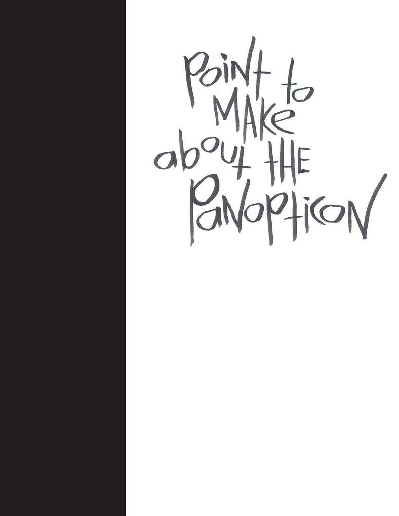 Madding Mission 'Point To Make About The Panopticon' Jotter Book