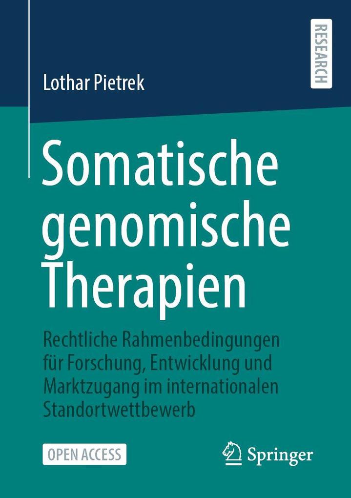 Somatische genomische Therapien