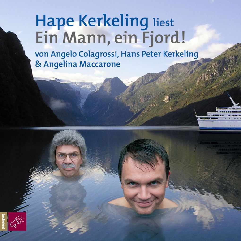 Ein Mann ein Fjord