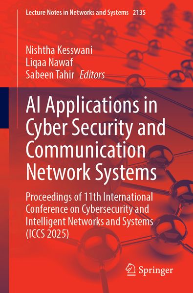 AI Applications in Cyber Security and Communication Network Systems