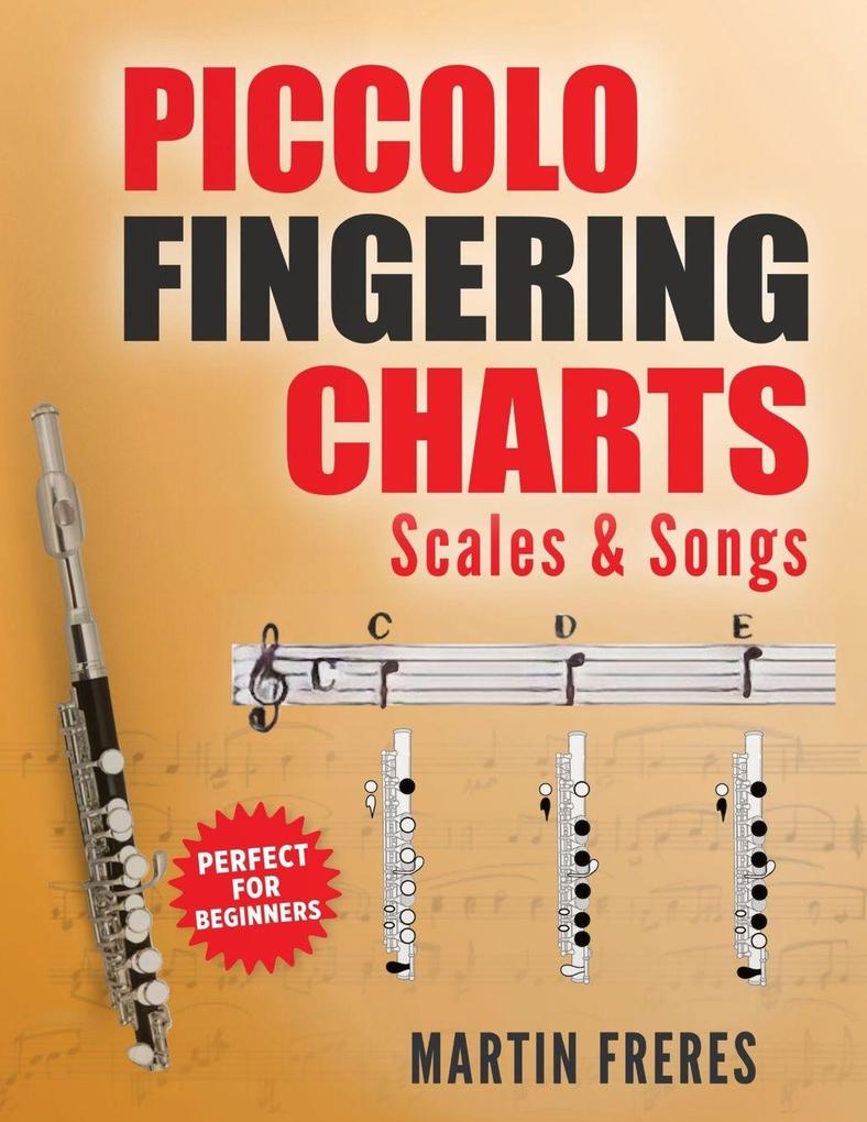 Piccolo Fingering Charts Scales & Songs