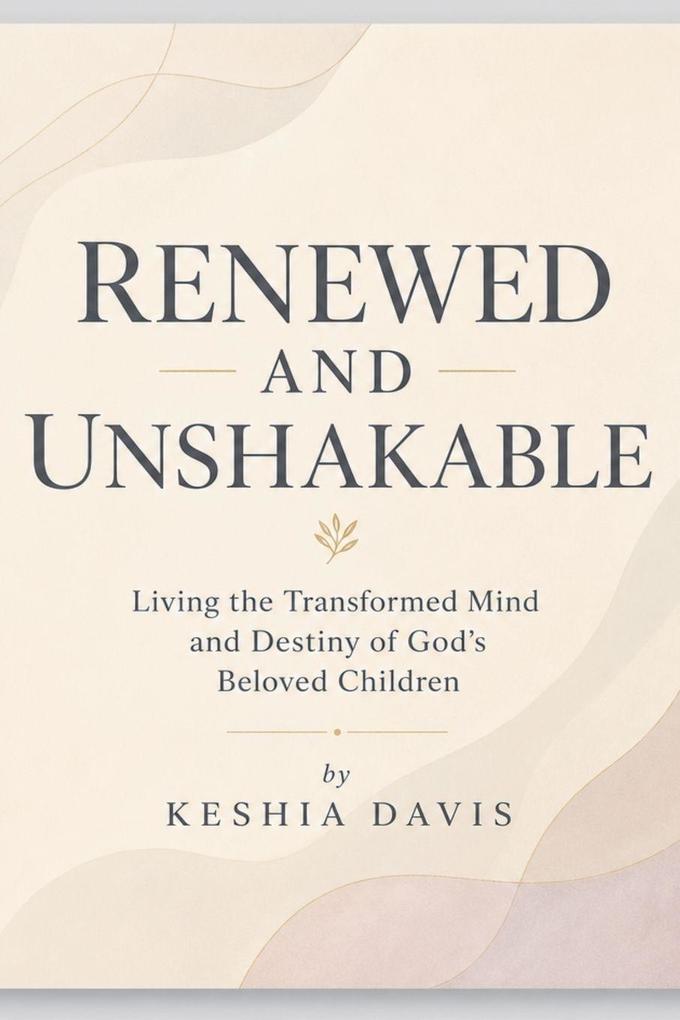 RENEWED AND UNSHAKABLE Living the Transformed Mind and Destiny of God's Beloved Children