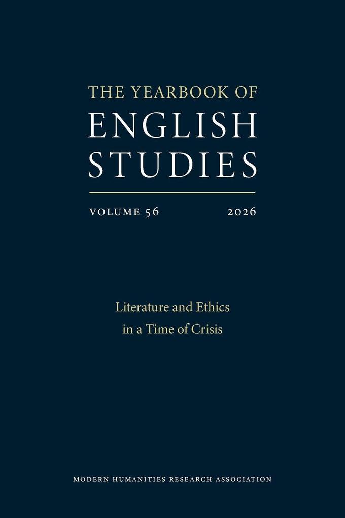 Literature and Ethics in a Time of Crisis