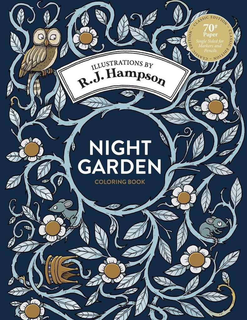 Night Garden Coloring Book