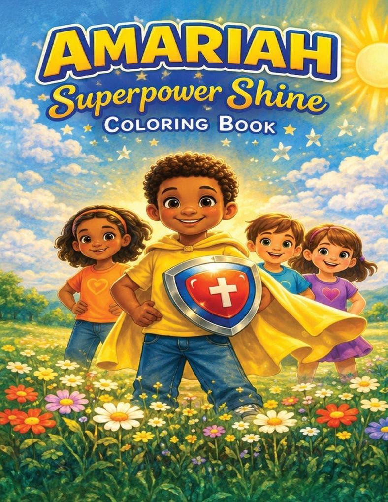 Amariah Superpower Shine Coloring Book