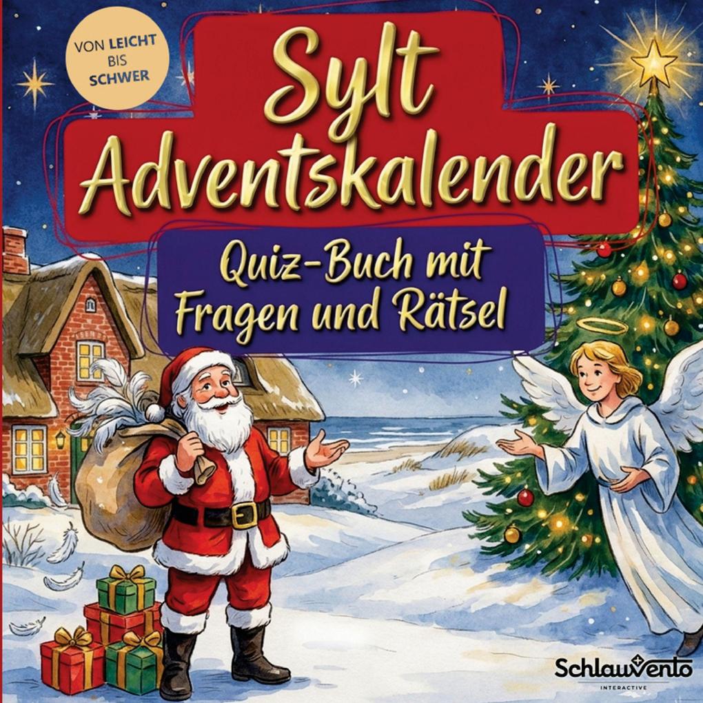Sylt-Adventskalender: Quiz-Buch mit Fragen und Rätsel
