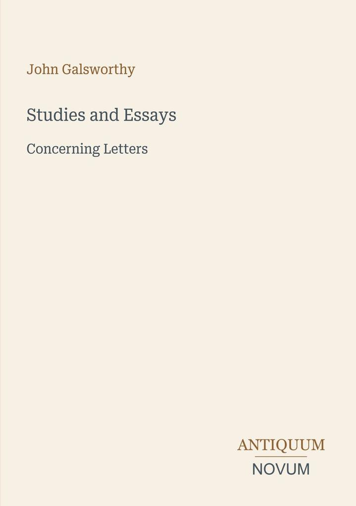 Studies and Essays