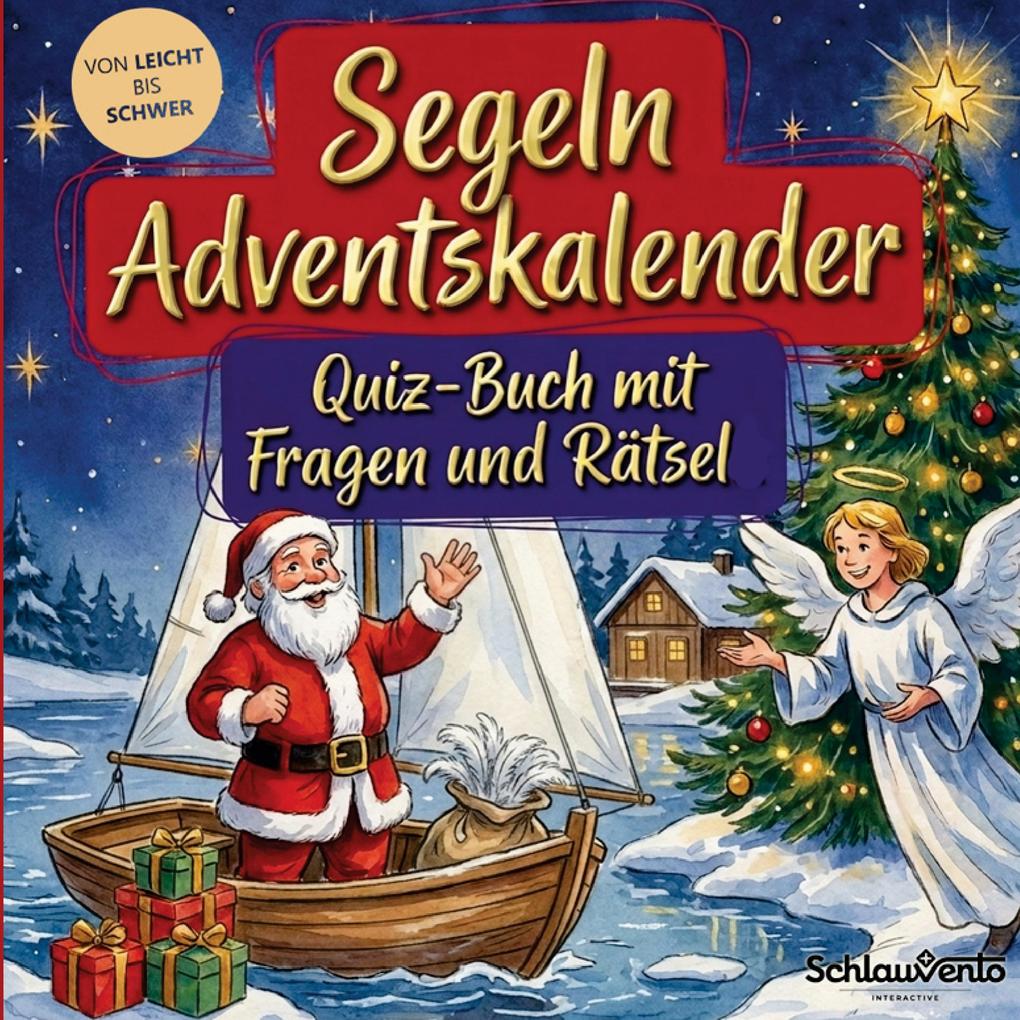 Segeln-Adventskalender: Quiz-Buch mit Fragen und Rätsel