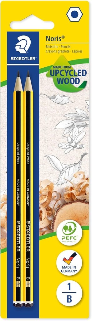 STAEDTLER Bleistift Noris Härtegrad B 2er Set