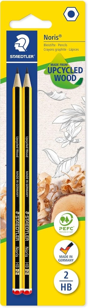 STAEDTLER Bleistift Noris Härtegrad HB 2er Set