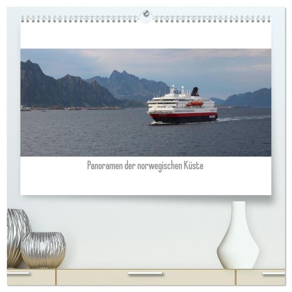 Panoramen der norwegischen Küste (hochwertiger Premium Wandkalender 2027 DIN A2 quer) Kunstdruck in Hochglanz