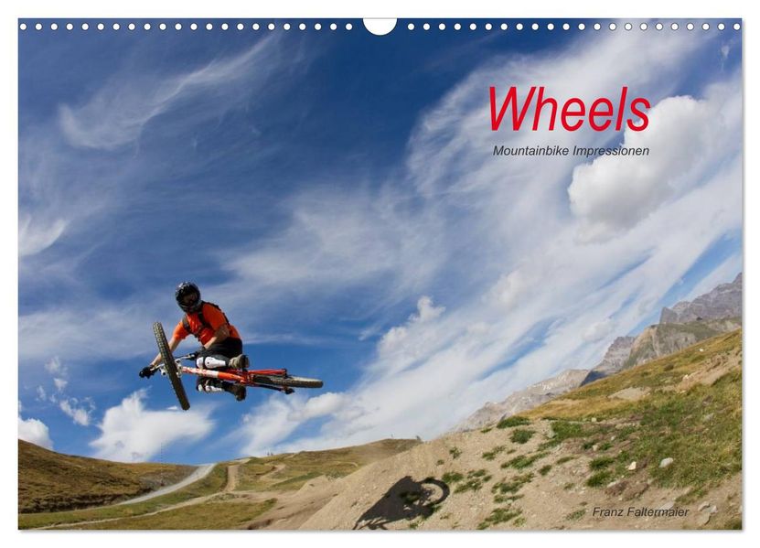 Wheels (Wandkalender 2027 DIN A3 quer) CALVENDO Monatskalender