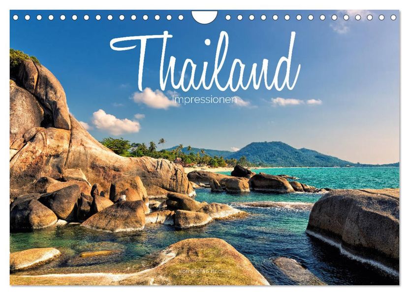 Thailand Impressionen (Wandkalender 2027 DIN A4 quer) CALVENDO Monatskalender