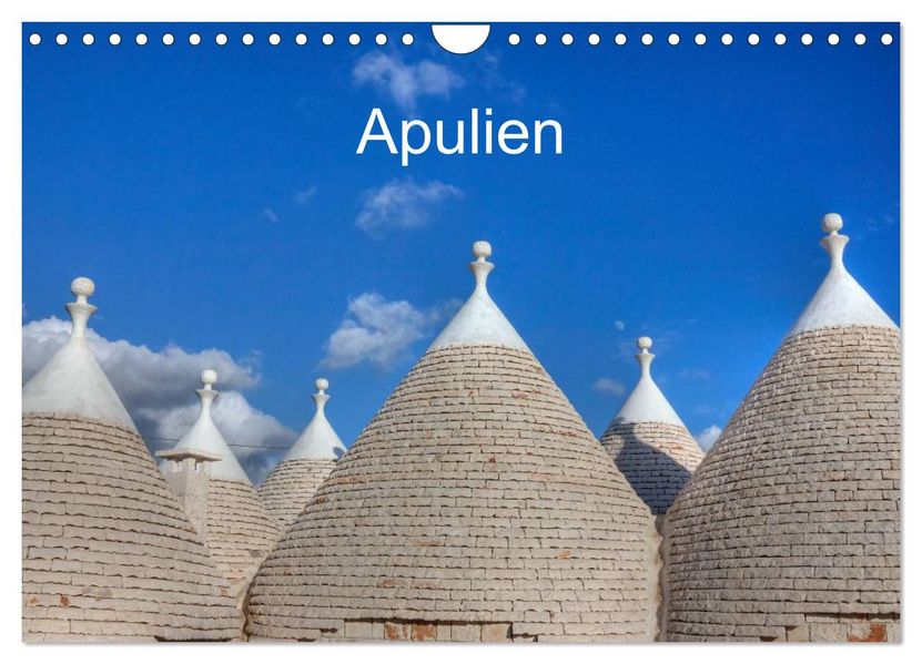 Apulien (Wandkalender 2027 DIN A4 quer) CALVENDO Monatskalender